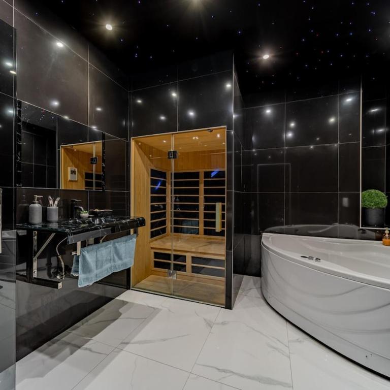 Exclusive Spa Belgrade Apartment with Jacuzzi and Sauna - Apartman sa 1 Spavaćom Sobom - 11