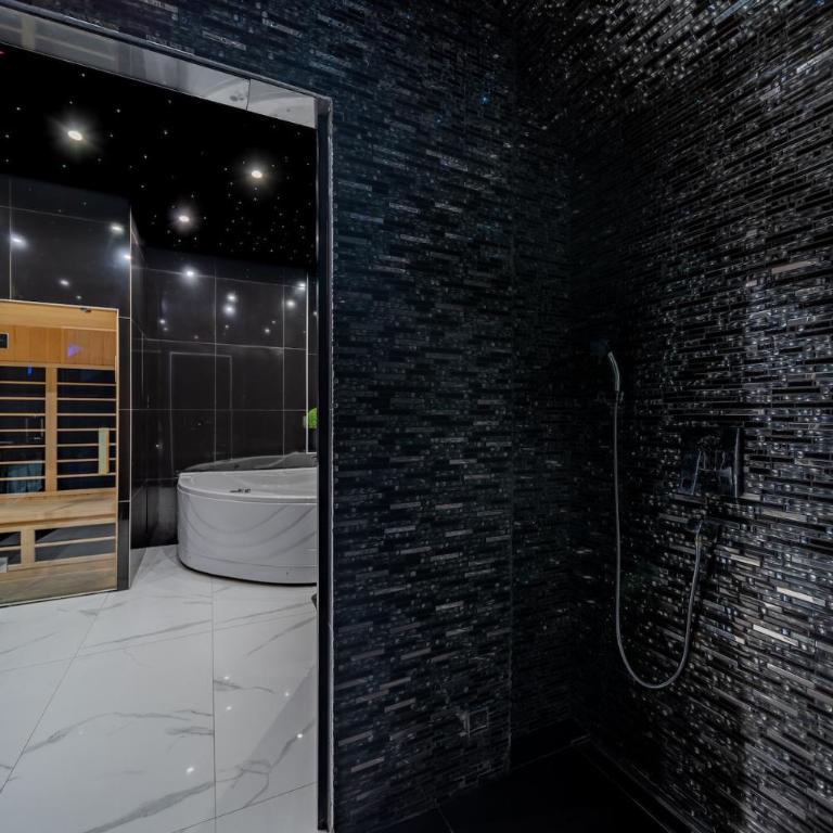 Exclusive Spa Belgrade Apartment with Jacuzzi and Sauna - Apartman sa 1 Spavaćom Sobom - 13