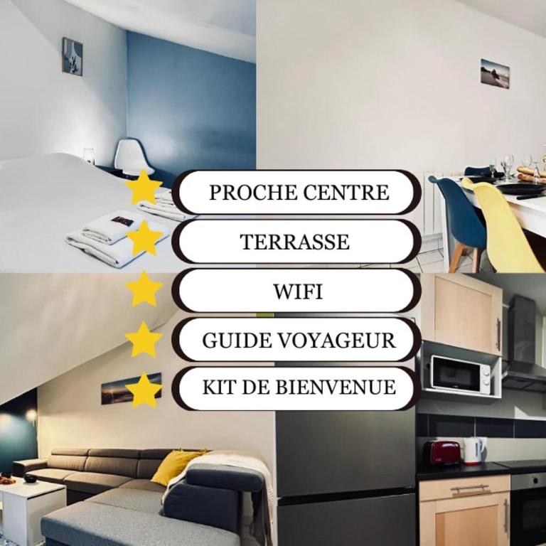 Belfort Grand T4 avec parking et terrasse - Appartamento con 3 Camere da Letto - 29