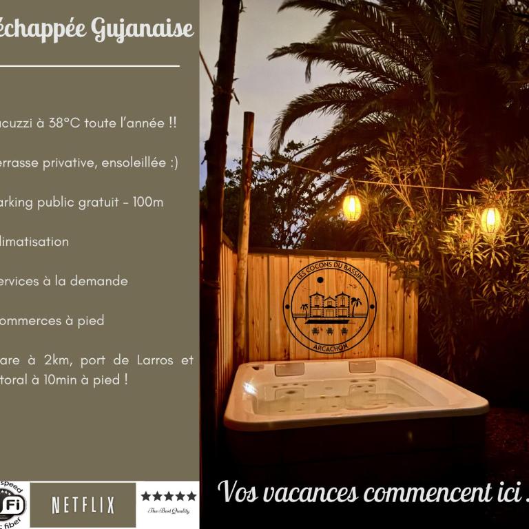 L'échappée Gujanaise - Maison 2 Chambres - 1