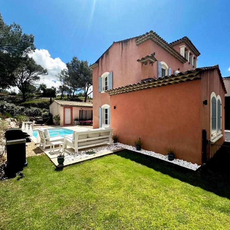 Villa familiale 4 chambres, climatisation & piscine - Golf de Pont Royal en Provence - Villa avec Piscine Privée - 2