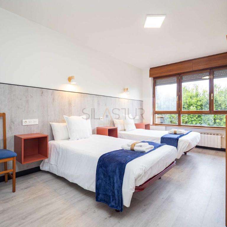 Pensión Abacá By Silastur - Habitación Doble con baño privado - 2 camas - 1