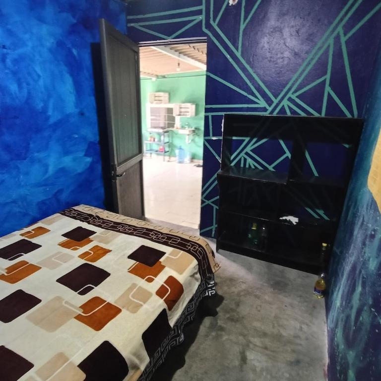 Cuarto azul - One-Bedroom Apartment - 1