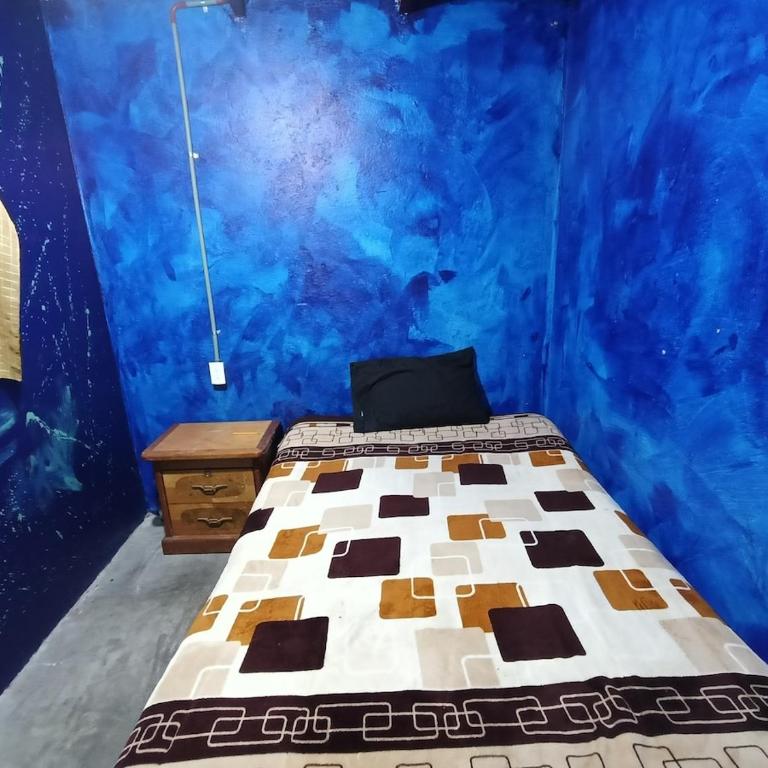 Cuarto azul - One-Bedroom Apartment - 4