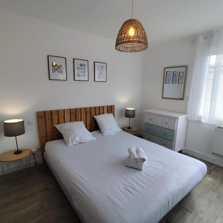 La Parenthèse idéale,50m plage, Parking et Wifi - Appartement 2 Chambres - 4