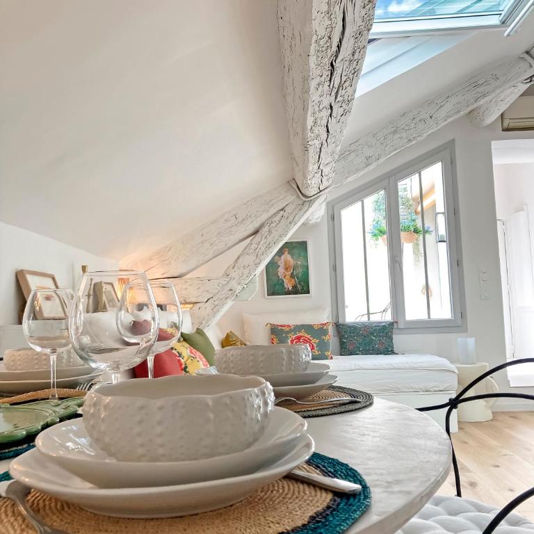 Le Ciel de Nîmes - Climatisé -Centre ville- Arènes 2minutes - Apartamento de 1 dormitorio - 8