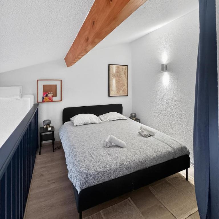 Havre de paix lumineux & cosy avec terrasse - Apartment mit 1 Schlafzimmer - 2