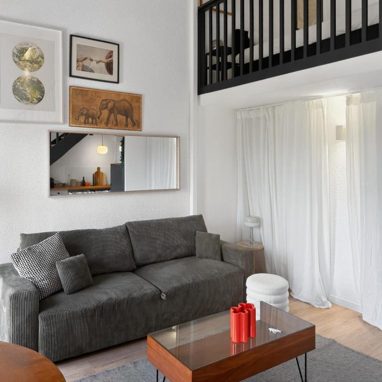 Havre de paix lumineux & cosy avec terrasse - Apartment mit 1 Schlafzimmer - 12