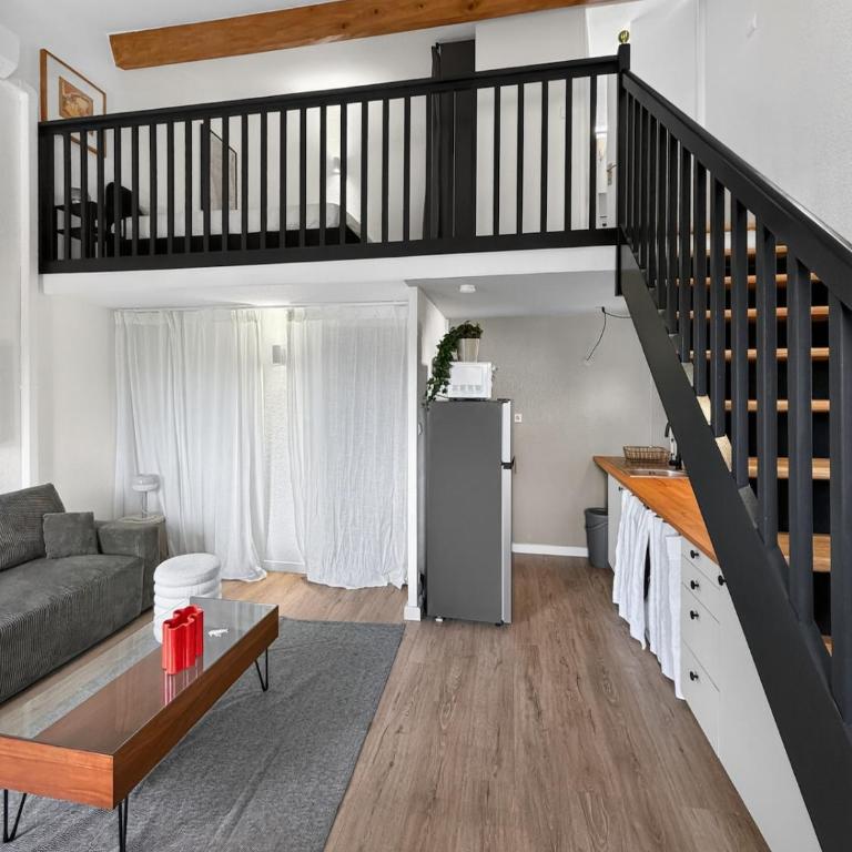 Havre de paix lumineux & cosy avec terrasse - Apartment mit 1 Schlafzimmer - 13