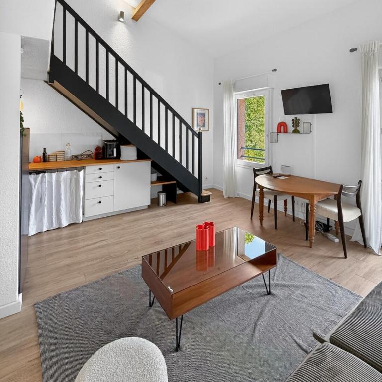 Havre de paix lumineux & cosy avec terrasse - Apartment mit 1 Schlafzimmer - 20