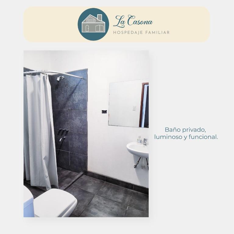 La Casona - Habitación Doble con baño privado externo - 1 o 2 camas - 2