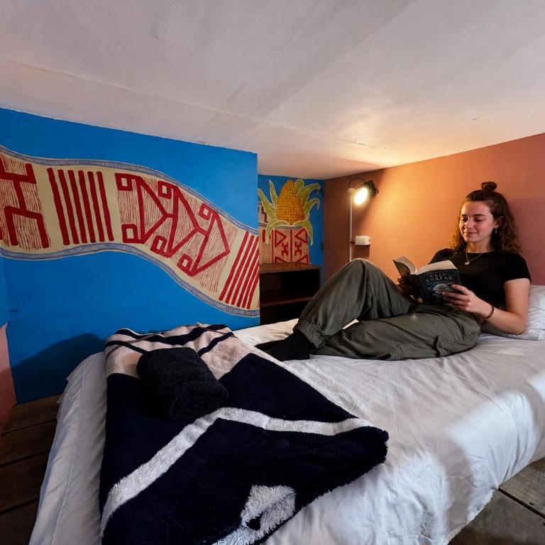 Lienzo Hostal Popayán - Litera en habitación compartida mixta - 5