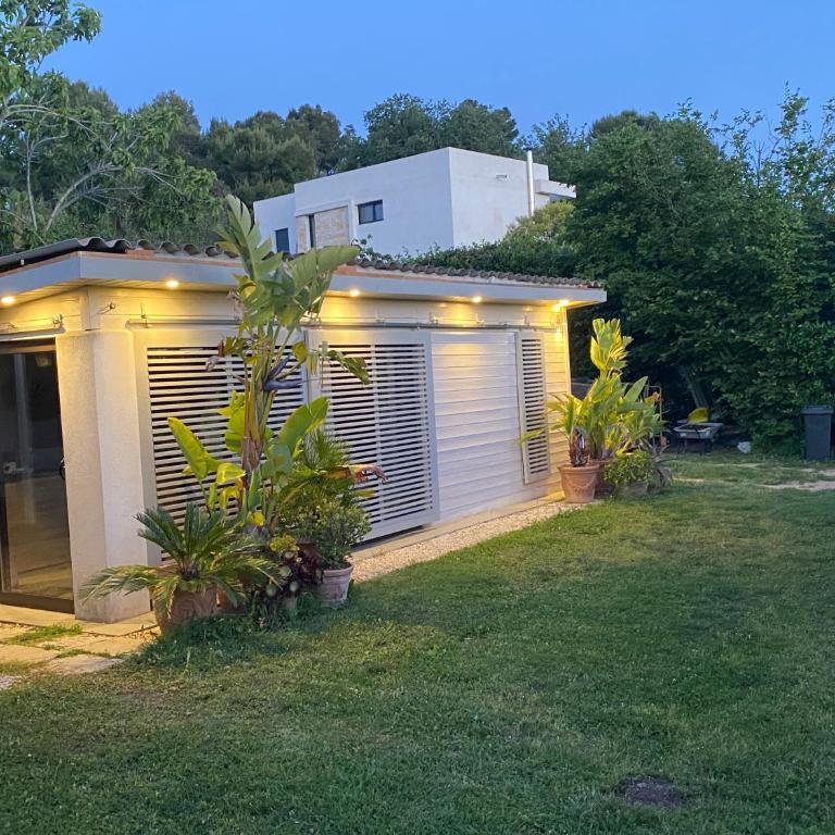 Jolie pavillon avec jardin privé - Chalet de 1 dormitorio - 12