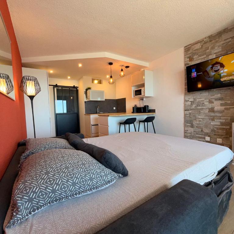 Le Studio 39, vue mer, parking privé, Wi-Fi - LaConciergerieByNina - Appartement 1 Chambre - 3