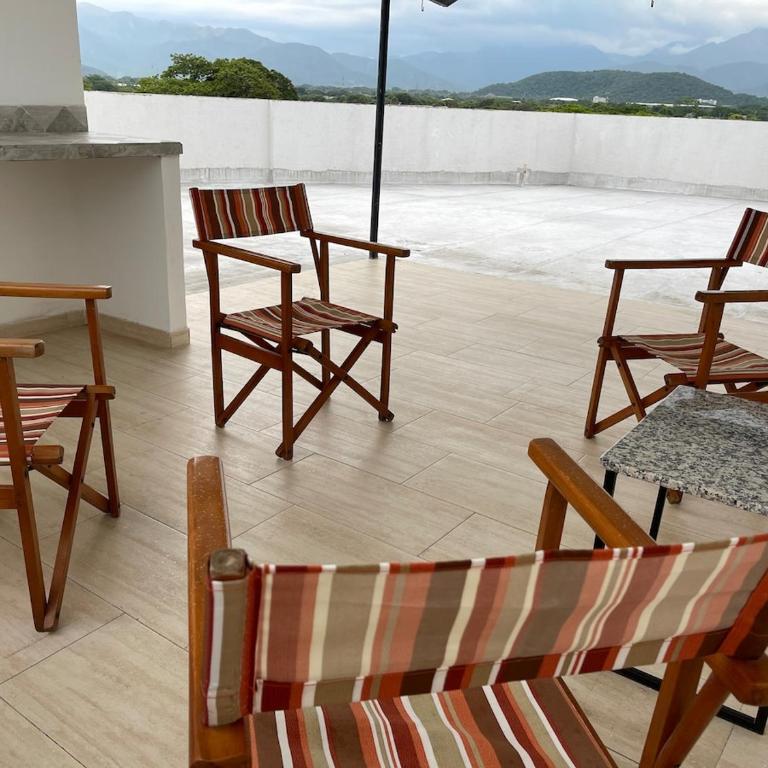Apartamento, terraza panoramica, ambiente familiar, acogedor - Apartamento de 1 dormitorio - 9