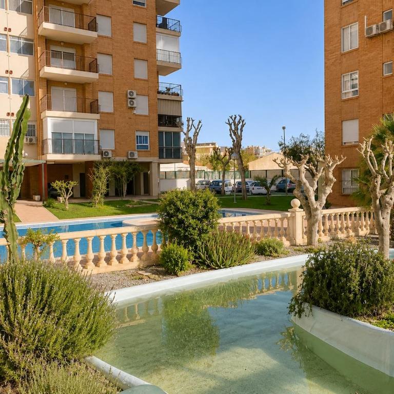 El Campello apartmento Urbanización Completa Ausias March - Apartamento de 3 dormitorios con piscina privada - 20