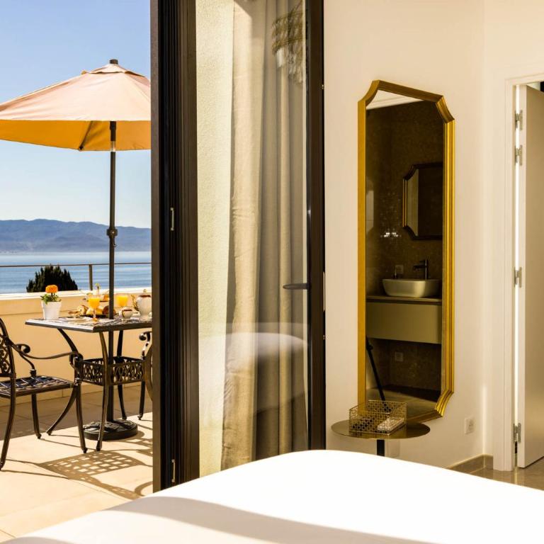 Hôtel Villa Martini - Chambre Double Deluxe avec Balcon - Vue sur Mer - 3