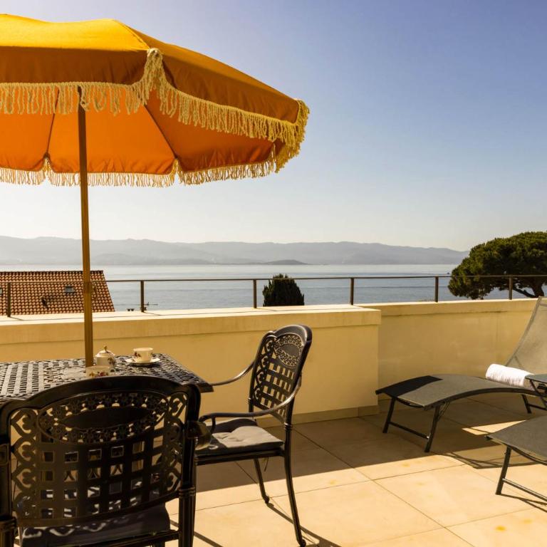 Hôtel Villa Martini - Chambre Double Deluxe avec Balcon - Vue sur Mer - 1