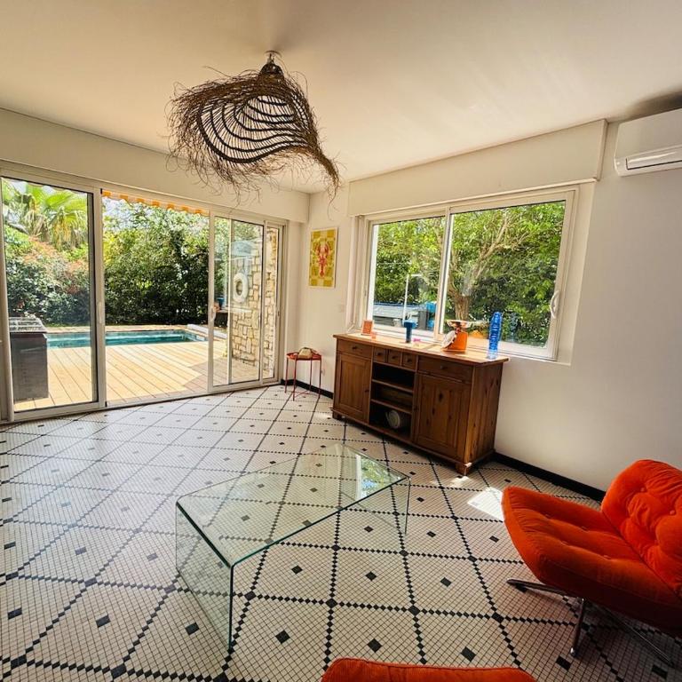 Villa Isalou à 800 mètres du bassin avec piscine privée et clim - Villa - 7