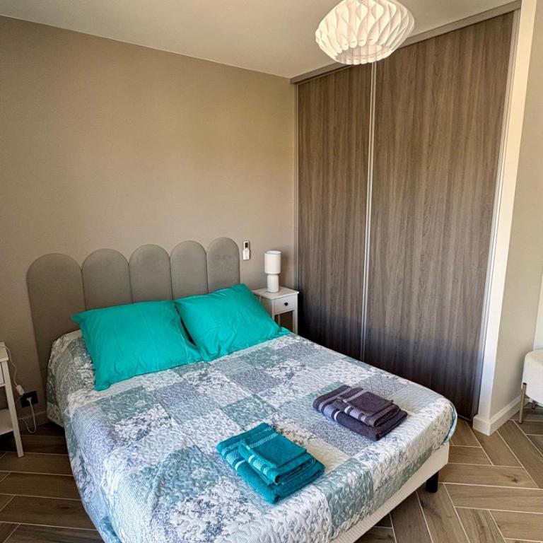 Appartement 2 chambres, climatisé, 450m de la mer, 150m du centre St Aygulf - Appartamento con 2 Camere da Letto, Terrazza e Vista Mare - 25