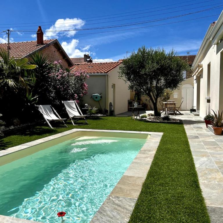 Charmante maison de ville avec piscine plein sud - Villa 1 Chambre - 1