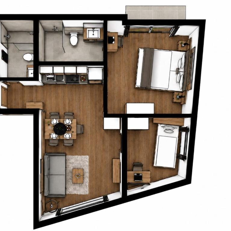 Apart Alpengenuss - Appartement 2 Chambres - 10