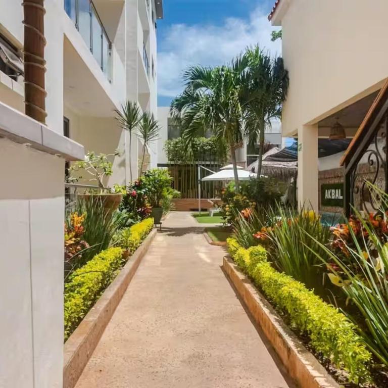 Akbal Suite 502 con Piscina, Gym y Rooftop Garden - Apartamento de 1 dormitorio - 22