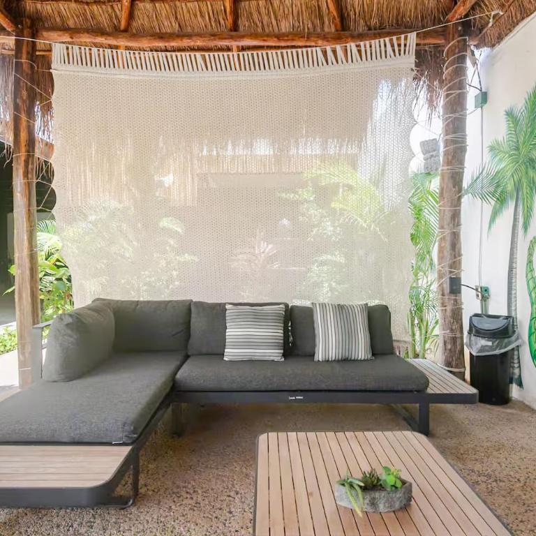 Akbal Suite 502 con Piscina, Gym y Rooftop Garden - Apartamento de 1 dormitorio - 9