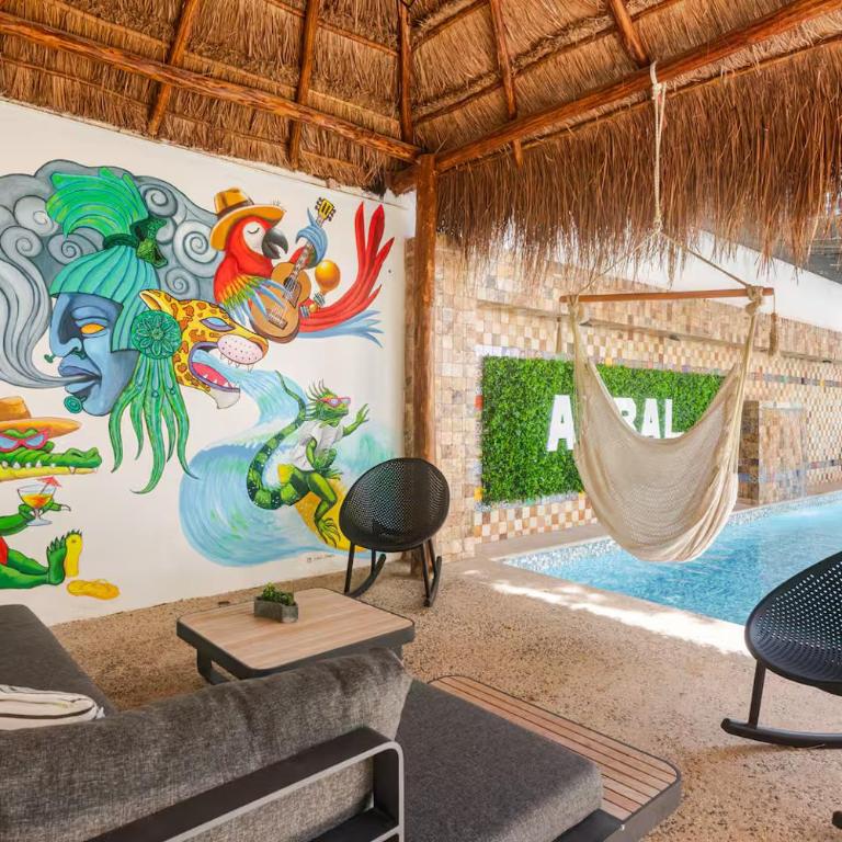 Akbal Suite 502 con Piscina, Gym y Rooftop Garden - Apartamento de 1 dormitorio - 15