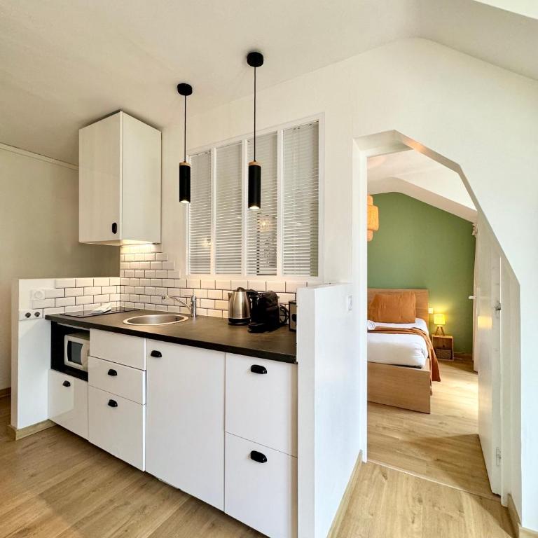 Le Dinannais, avec balcon en bord de l'Ille, Centre ville de Rennes - One-Bedroom Apartment - 1