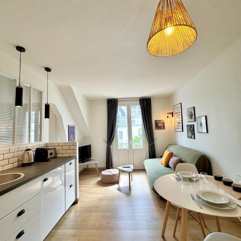 Le Dinannais, avec balcon en bord de l'Ille, Centre ville de Rennes - One-Bedroom Apartment - 12