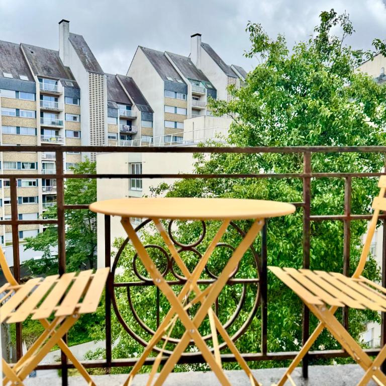 Le Dinannais, avec balcon en bord de l'Ille, Centre ville de Rennes - One-Bedroom Apartment - 23