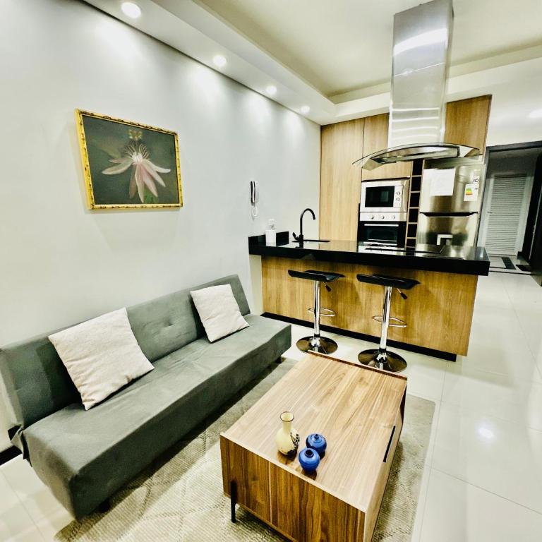 Mono ambiente en Equipetrol - Edificio La Foret - Apartamento de 1 dormitorio - 12