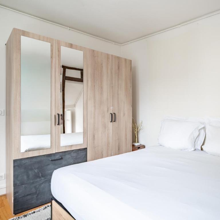 Saint-Germain 110 m2 Parisien, Poutres Piano - Apartamento Deluxe de 3 dormitorios - 11