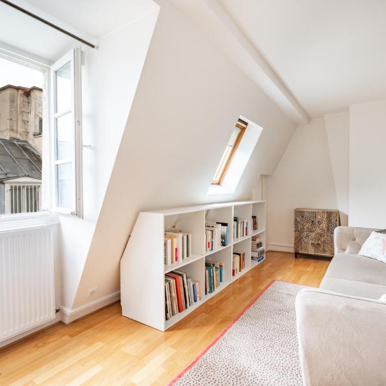 Saint-Germain 110 m2 Parisien, Poutres Piano - Apartamento Deluxe de 3 dormitorios - 9