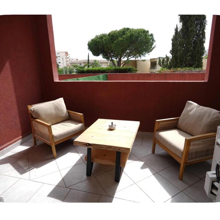 Studio modern avec terrasse et parking a 15 min de cannes - Appartement 1 Chambre avec Terrasse - 16