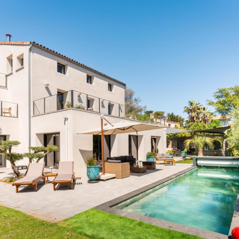 Villa Alètheia sublime villa avec vue mer à Sète - Villa mit Meerblick - 1