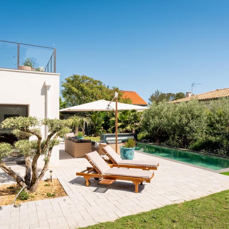 Villa Alètheia sublime villa avec vue mer à Sète - Villa mit Meerblick - 15
