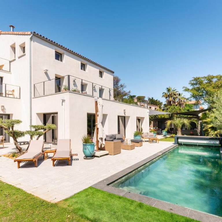 Villa Alètheia sublime villa avec vue mer à Sète - Villa mit Meerblick - 12