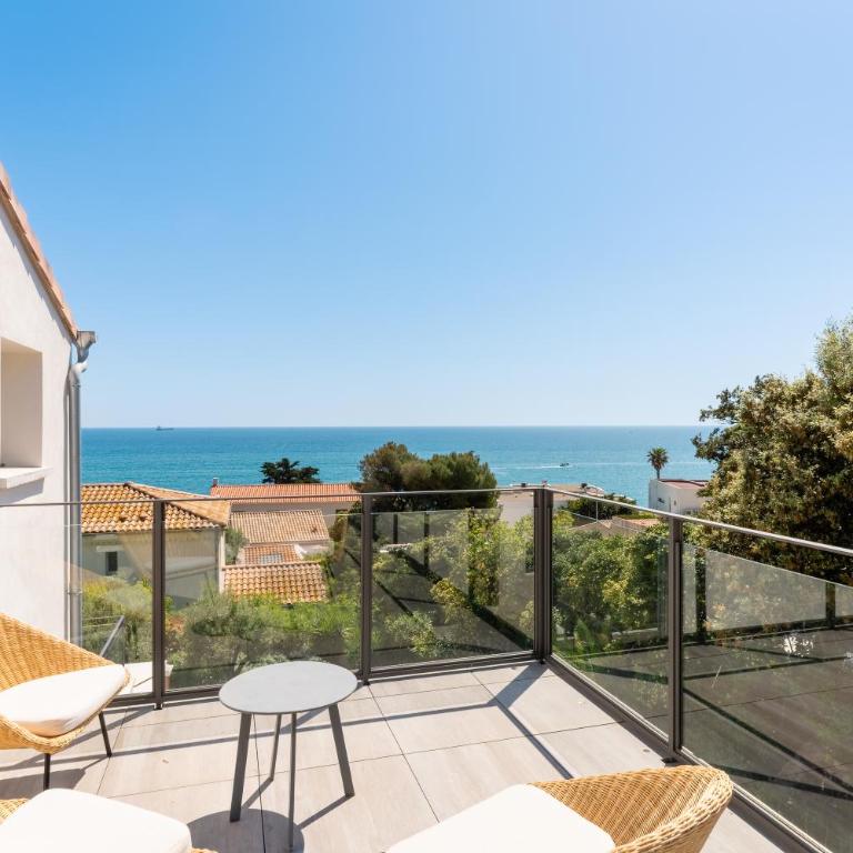 Villa Alètheia sublime villa avec vue mer à Sète - Villa mit Meerblick - 33
