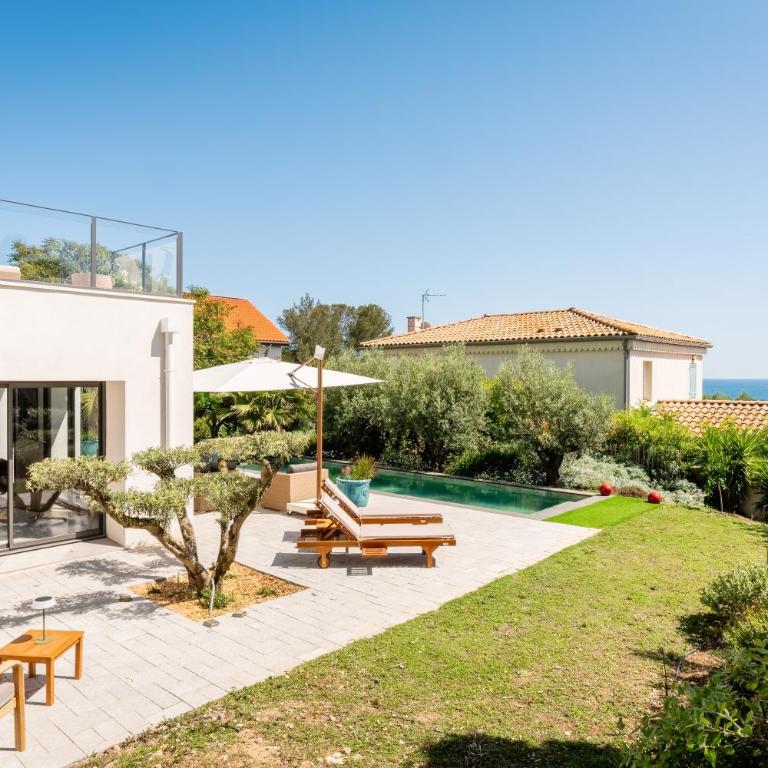Villa Alètheia sublime villa avec vue mer à Sète - Villa mit Meerblick - 49