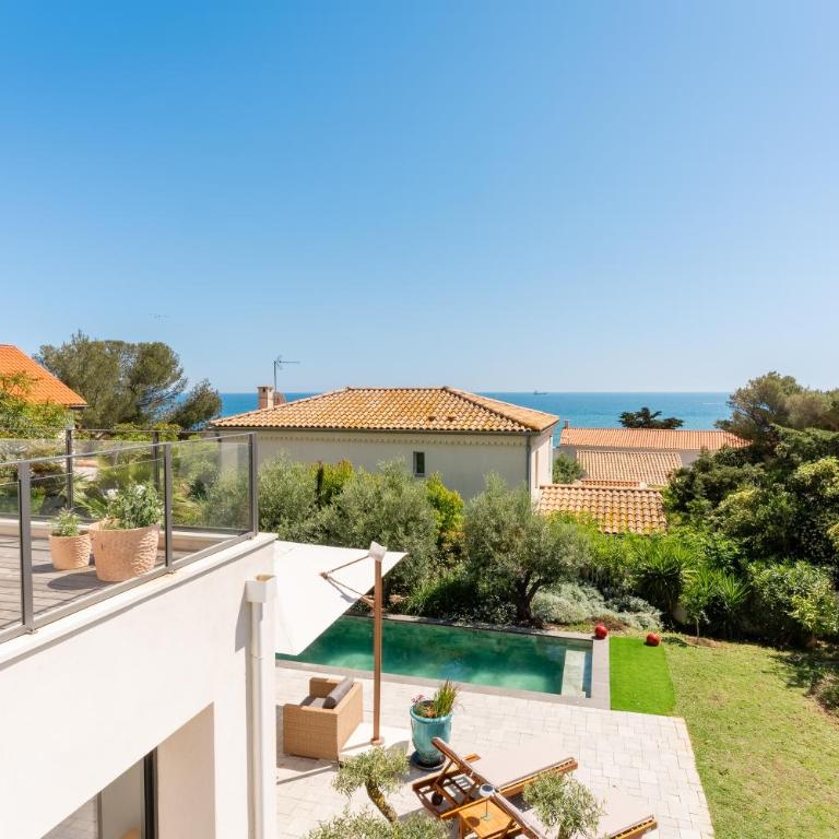 Villa Alètheia sublime villa avec vue mer à Sète - Villa mit Meerblick - 55