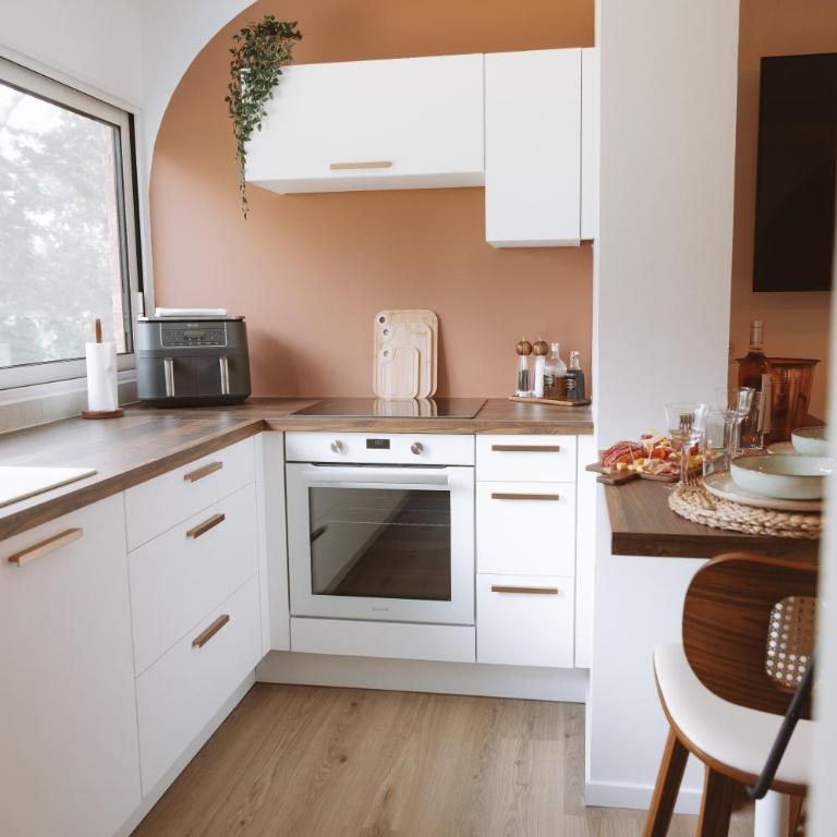 Appartement Suite Ananda, Spa Balnéo, vue lac, parking gratuit, cuisine tout équipée, wifi, refait à neuf tout confort, idéal pour une escapade détente - Apartamento de 1 dormitorio - 4