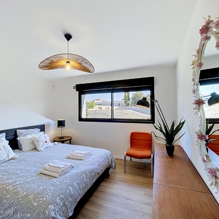 Loft rare - Jardin privatif - 2 parkings - Reims - Casa con 2 Camere da Letto - 15