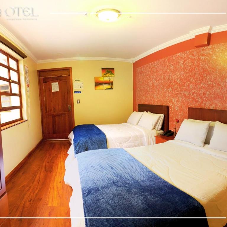 Hotel Pegasus - Habitación Doble - 2 camas dobles - 1