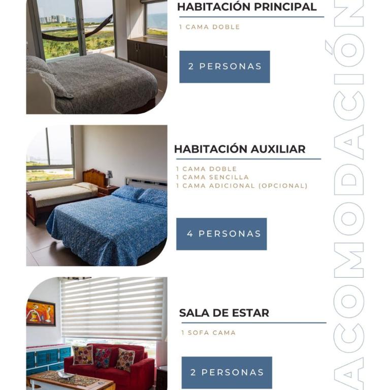 Luxury Ocean View Apartment in Pozos Colorados - Three-Bedroom Apartment - 32