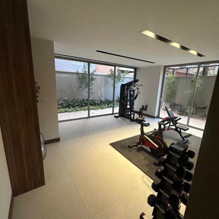 Departamento moderno en inmediaciones del parque Fidel Anze, en la zona norte de Cochabamba, cerca de restaurantes y transporte - Apartamento de 1 dormitorio - 9