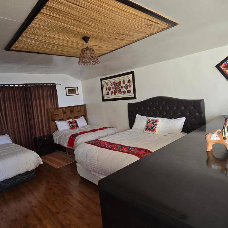 Titicaca island lodge peru - Habitación Triple con vistas al lago - 7