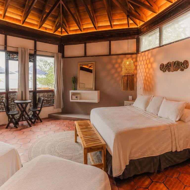 Ecohotel Raices del Rosario - Triple Room with Sea View - 8