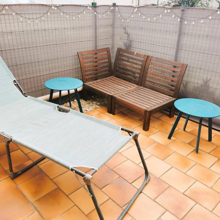 Maison mitoyenne parking - 4 pers. proche village naturiste - FR-1-880-8 - Appartamento - 10